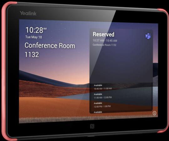 Image du produit Yealink RoomPanel E2, Black 8" room (1280 x 800 pixels, 8")