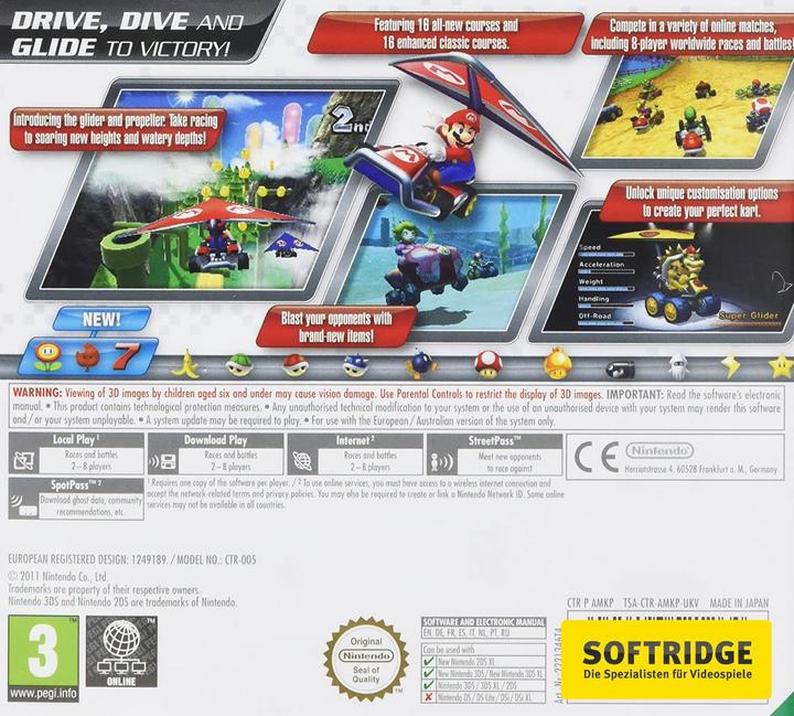Produktbild Nintendo Mario Kart 7 (3DS, EN)