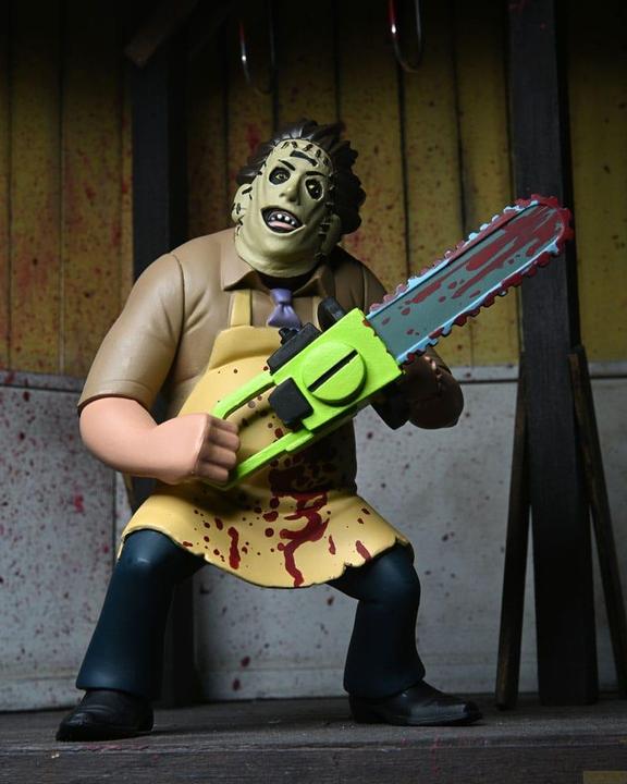 Immagine prodotto Neca Texas Chainsaw Massacre Toony Terrors action figure 50th Anniversary Leatherface (Bloody) 15 cm