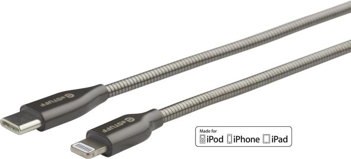 Produktbild eSTUFF USB-C Lightning Cable MFI 1m (1 m, USB 2.0)