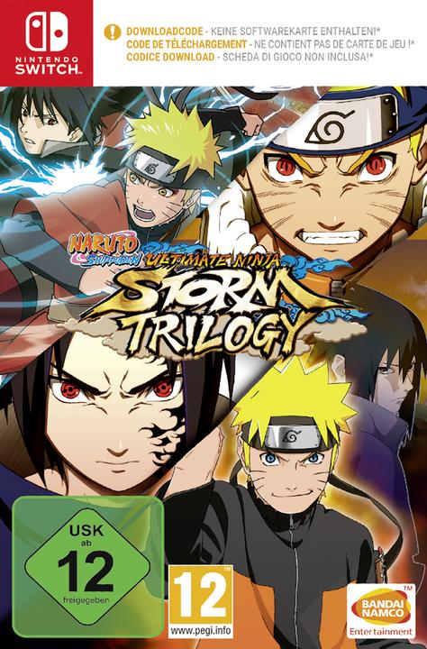 Immagine prodotto Bandai Namco Naruto Shippuden Ultimate Ninja Storm Trilogy (Code in a Box) (Switch, Switch Lite, Switch OLED, EN)
