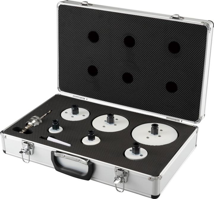 Produktbild Makita EZYCHANGE BiM Lochsägen-Set Installateur II 8-teilig (35, 44, 54, 76, 114 mm, 95 mm)