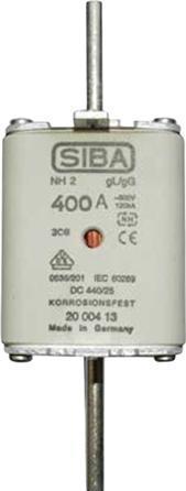 Siba FUSE NH2 100A gG 500V - (3 pcs.) (NH-DIN fuse, 100 A)
