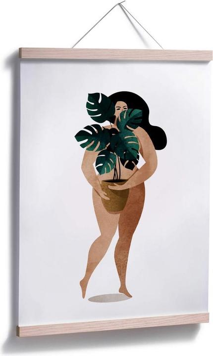 Produktbild Trenddeko Die nackte Frau (30 x 40 cm)