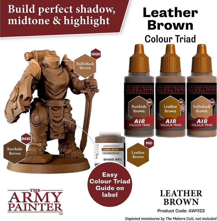 Produktbild The Army Painter Leather Brown - Air