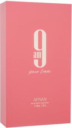 Actual product image Afnan 9AM Pour Femme Eau de Parfum - 100ml (Eau de parfum, 100 ml)