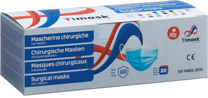 Timask Einweg-Mundschutz Frühling (20 Stk) (Typ IIR, 20 x)
