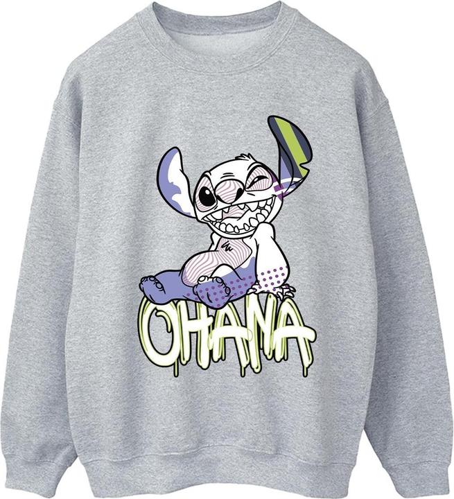 Produktbild Disney Lilo And Stitch Ohana Graffiti Sweatshirt (M)