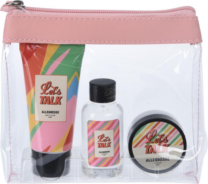 Let's Talk Body care gift set 3 pcs. (Body care set)