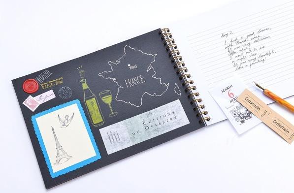 Produktbild Clairefontaine AGE-BAG - Reisealbum (A5)