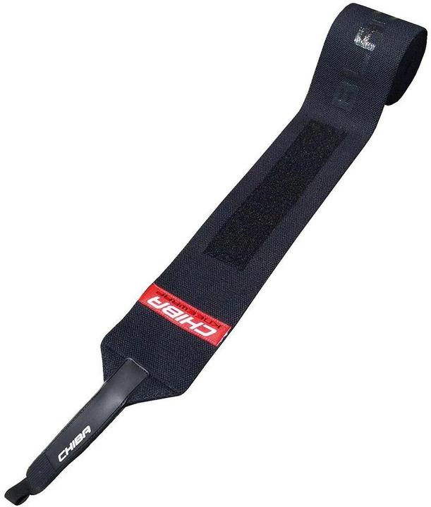 Actual product image Chiba Knee Bandage Black Line (One size)