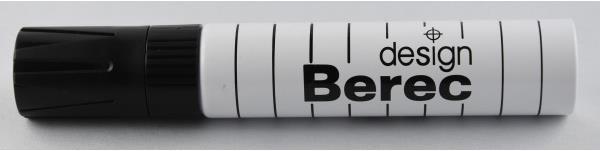 Immagine prodotto Berec Marcatore per lavagne bianche extra largo (Nero, 13 mm, 10 x)