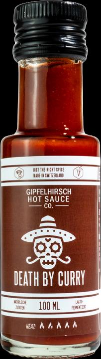 Actual product image Gipfelhirsch Death by Curry - The Carolina Reaper hot sauce (230 g)