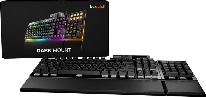 Actual product image be quiet! Dark Mount Silent Tactile DE ISO (DE, Cable)