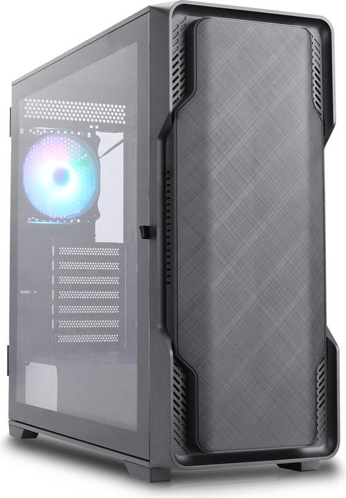 Produktbild Nanoxia Geh MIDI DS-9G ARGB black - USB-C - TG