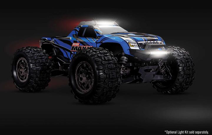 Actual product image Traxxas M.TRUCK MINI MAXX 4WD EP RTR BLUE BL-2s BRUSHLESS MIT LadegerÃ¤t & Akku (RTR Ready-to-Run)
