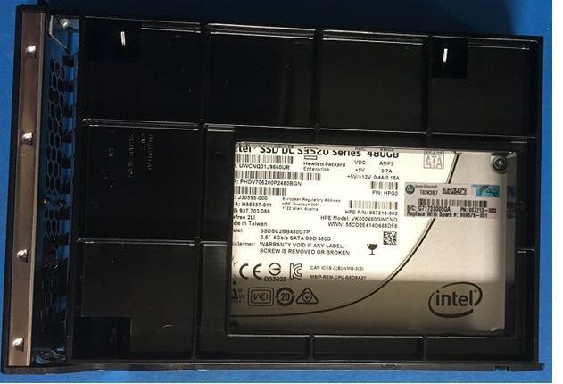 Produktbild HPE 400GB SATA 6G LFF RI DS LP SSD (400 GB, 3.5")