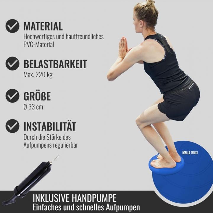 Produktbild Gorilla Sports Ballsitzkissen