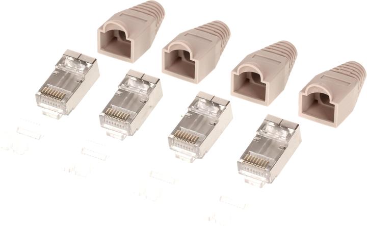 Produktbild Schwaiger Netzwerkstecker Kat. 6 RJ45 (Netzwerkkabel Stecker)