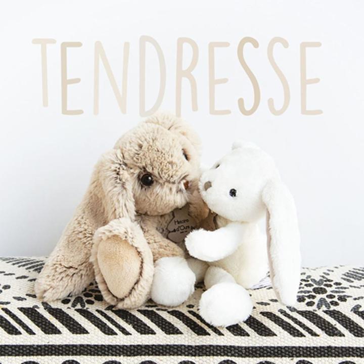 Actual product image Doudou et Compagnie Copains Calins Hare (25 cm)