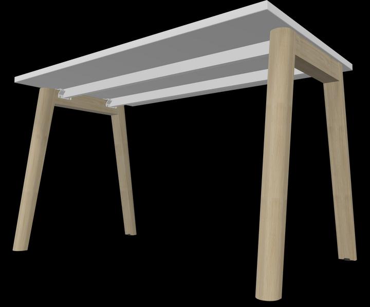 Image du produit Narbutas Bureau en bois Nova (1200 x 700 x 740 mm)
