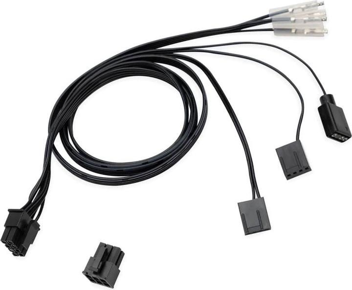 Actual product image EKWB EK-Loop OmniLink 6-pin power cable (Dual PWM) (black, 50cm)