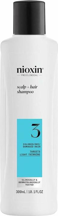 Produktbild Nioxin System 3 Shampoo Cleanser für feines, farbverdünntes Haar (300 ml, Flüssiges Shampoo)