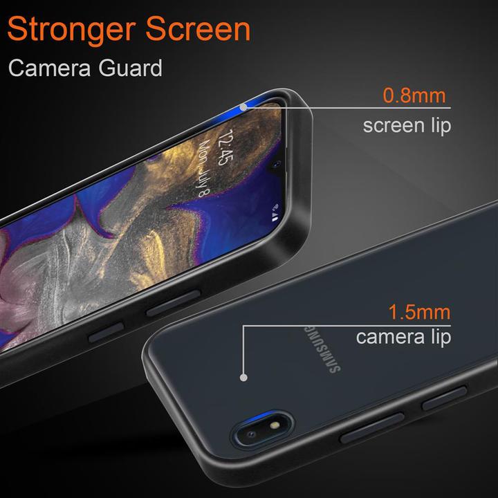 Produktbild Cadorabo Hybrid Matt Cover (Samsung Galaxy A10e, Samsung Galaxy A20e)