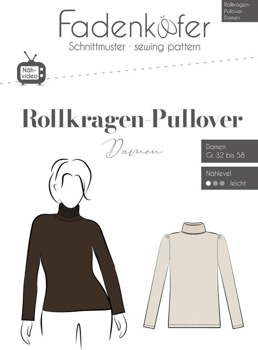 Image du produit Fadenkäfer Patron Pull à col roulé