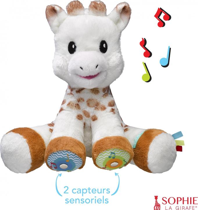 Image du produit Vulli Sophie la girafe peluche Touch and Music (27 cm)