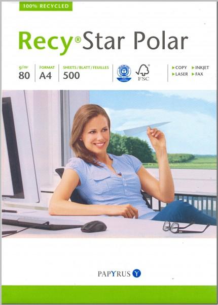 Produktbild Papyrus RecyStar Polar Multifunktionspapier, 500 Blatt (80 g/m², 500 x, A4)