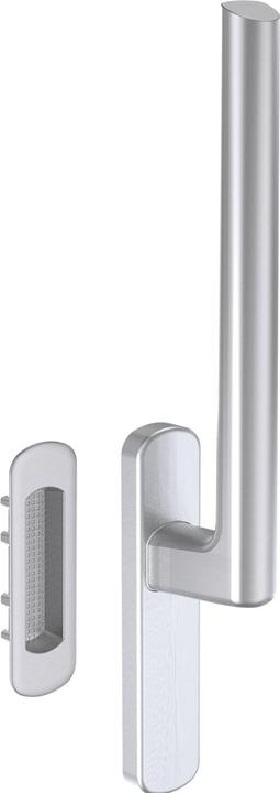 Produktbild Maco HS Griffgarnitur 12, innen, TS 79-86 mm, Alu silber eloxiert (104247) (Türgriff)