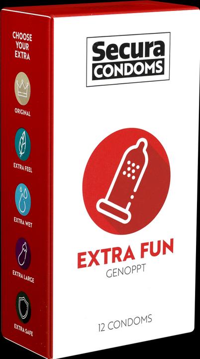 Actual product image Secura Extra Fun (12 pcs.)