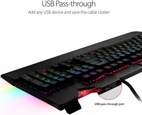 Actual product image ASUS ROG Strix Flare (DE, Cable)