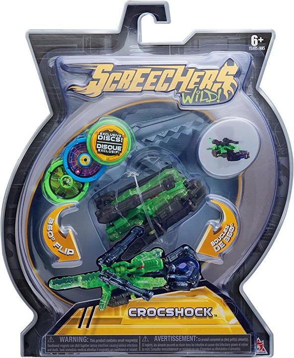 Actual product image Alpha Toys Screatures Screechers Wild Level 2 Croc Shock