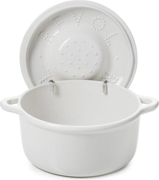 Image du produit Revol Bombance Casserole ronde induction 26 cm Alab. Blanc Induction (26 cm, Casserole à manche)