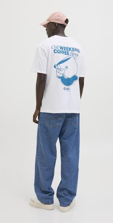 Produktbild Jack & Jones Rückenprint Rundhalsausschnitt T-shirt T-shirt (XL)