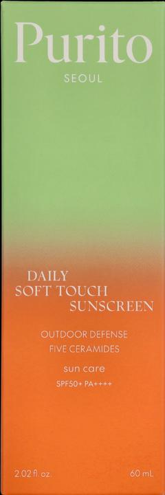 Produktbild Purito Daily Soft Touch (Sonnencreme Gesicht, SPF 50+, 60 ml, 60 g)