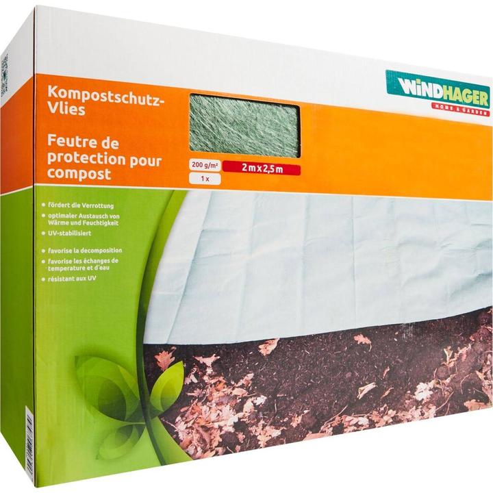 Actual product image Windhager Compost protection fleece 2x2.5m (200000 l)
