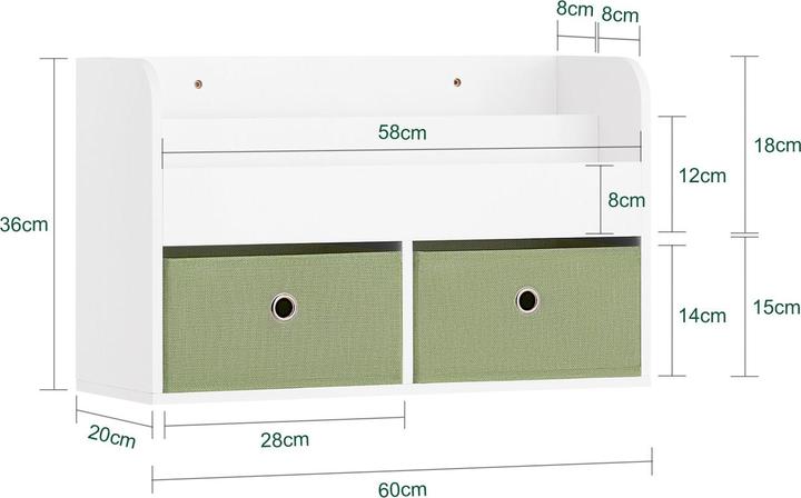 Actual product image SoBuy Children's shelf