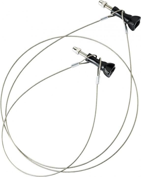 Actual product image mantona Stainless steel safety line set (Hero 3, Hero 3+, Hero 4, Hero 2, hero 5, Hero 6, Hero 7)