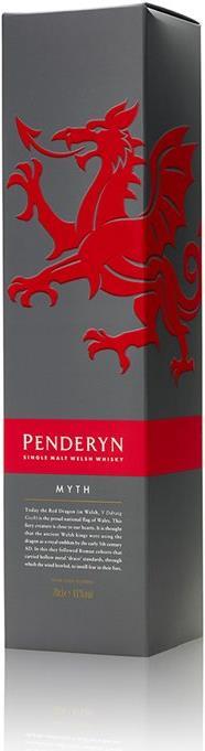 Produktbild Penderyn Myth (Single Malt, 1 x 70 cl)