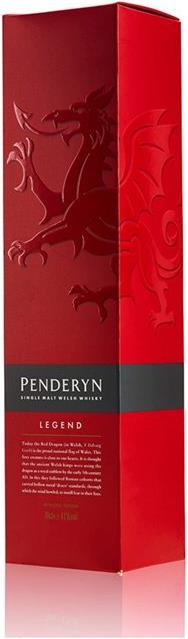 Actual product image Penderyn Legend (Single Malt, 1 x 70 cl)