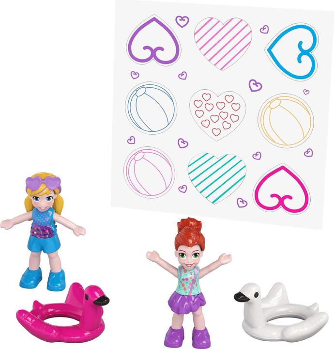 Actual product image Polly Pocket Pocket World - Inflatable Flamingo