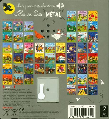 Actual product image Gründ éditions Mes premières chansons d'Henri Dès métal (French, Guillerey Aurélie, Henri, 2020)