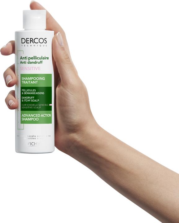 Produktbild Vichy Dercos Anti-Schuppen Sensitiv (200 ml, Flüssiges Shampoo)