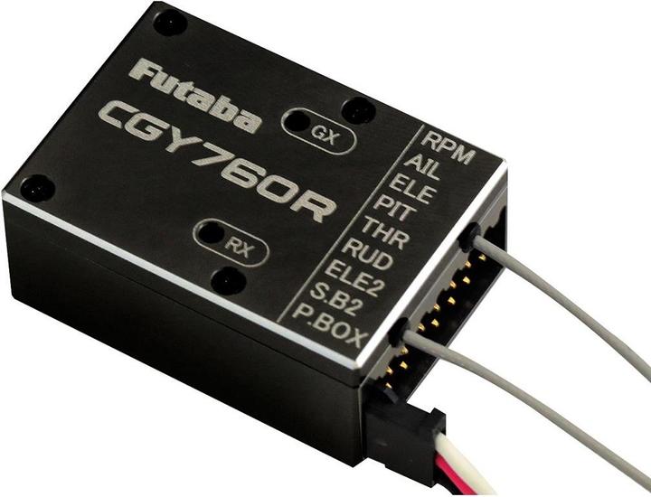 Actual product image Futaba CGY760R Gyro with GPB-1 Programmer
