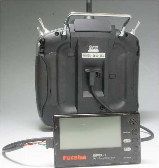 Actual product image Futaba CGY760R Gyro with GPB-1 Programmer