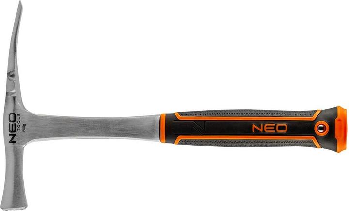 Produktbild Neo Ziegelhammer (breit, Berlin) 600 g, monolithische Bauweise (976 g)
