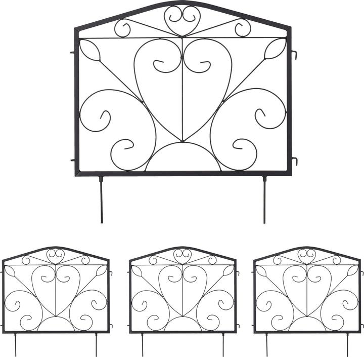 Productafbeelding Relaxdays 4x bedhek (240 cm)